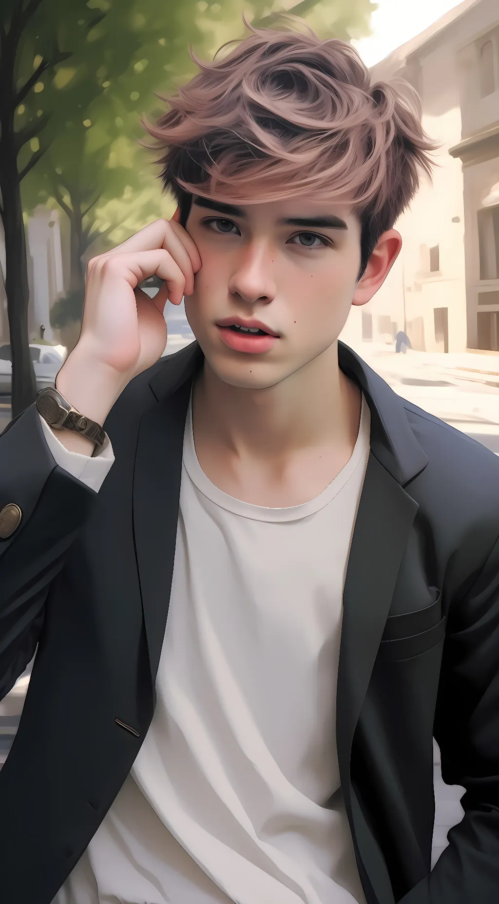 ai character: Jake Webber background