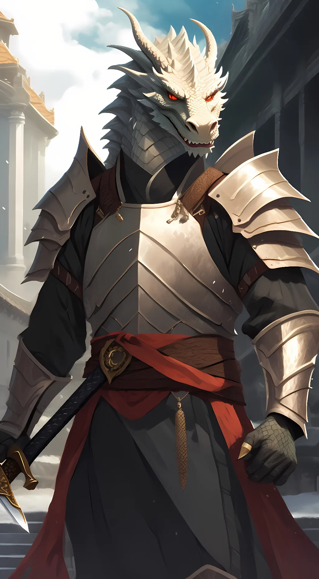 ai character: General Kazan  background