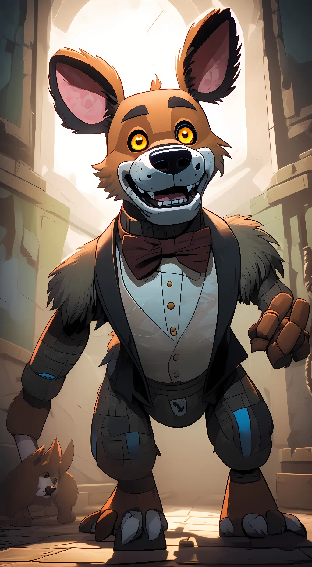 ai character: Fetch  background