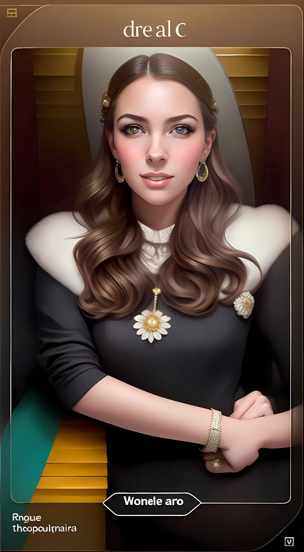 ai character: Olivia  background