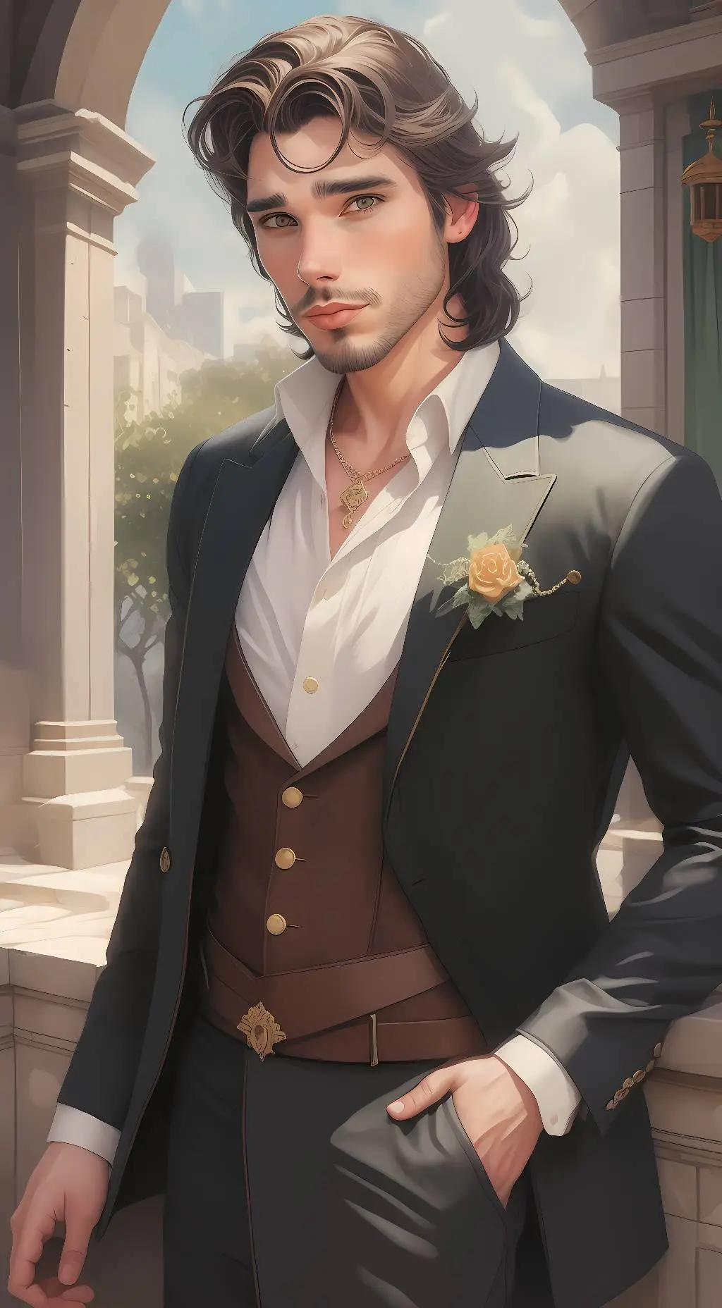 ai character: Marco Diesco background