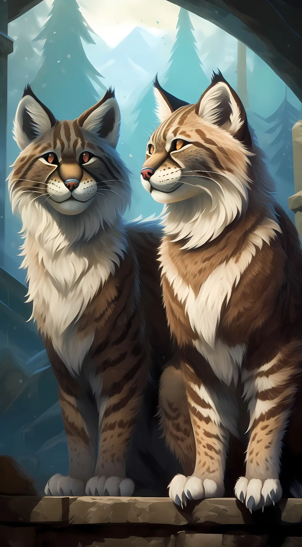 ai character: Butter and beer background