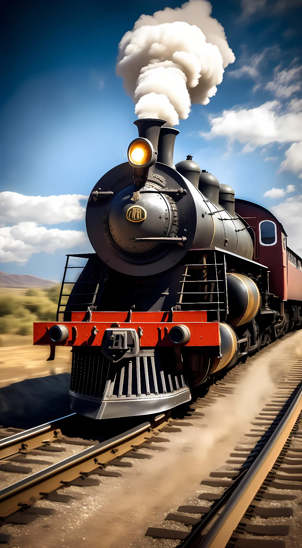 ai character: ATSF 2926  background