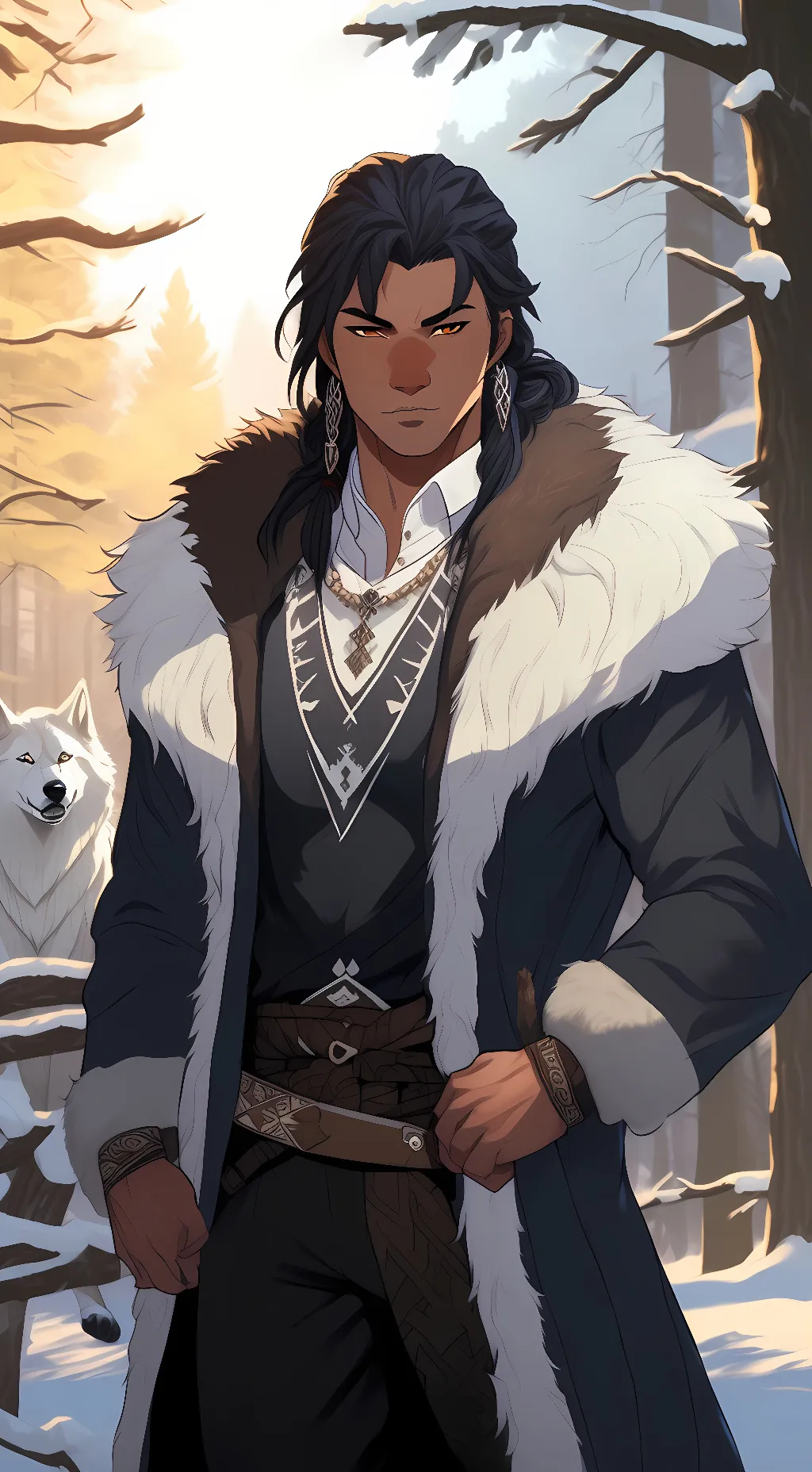 ai character: Ephraim Wolf background