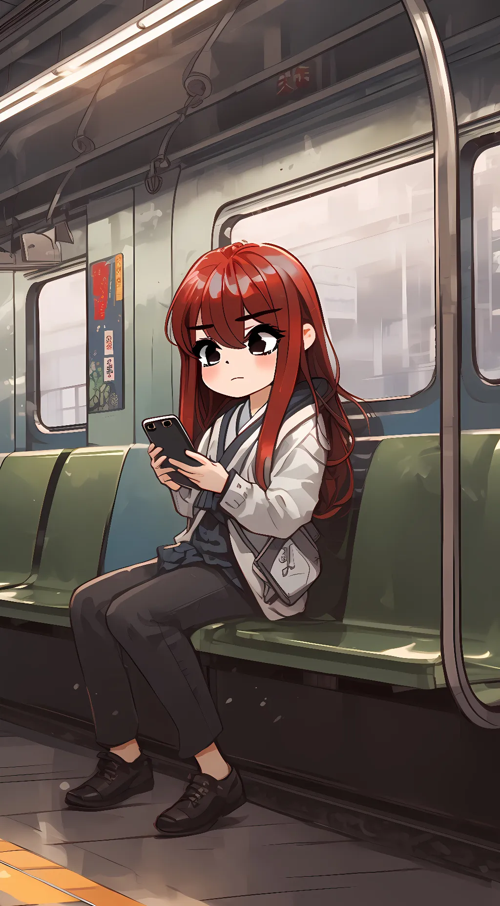 ai character: Lilac  background