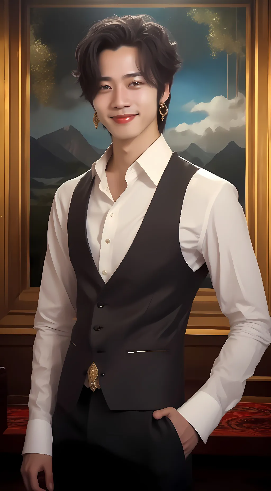 ai character: V background