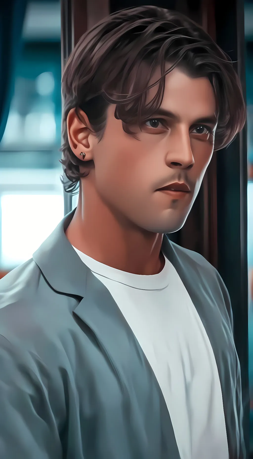 ai character: Billy  background