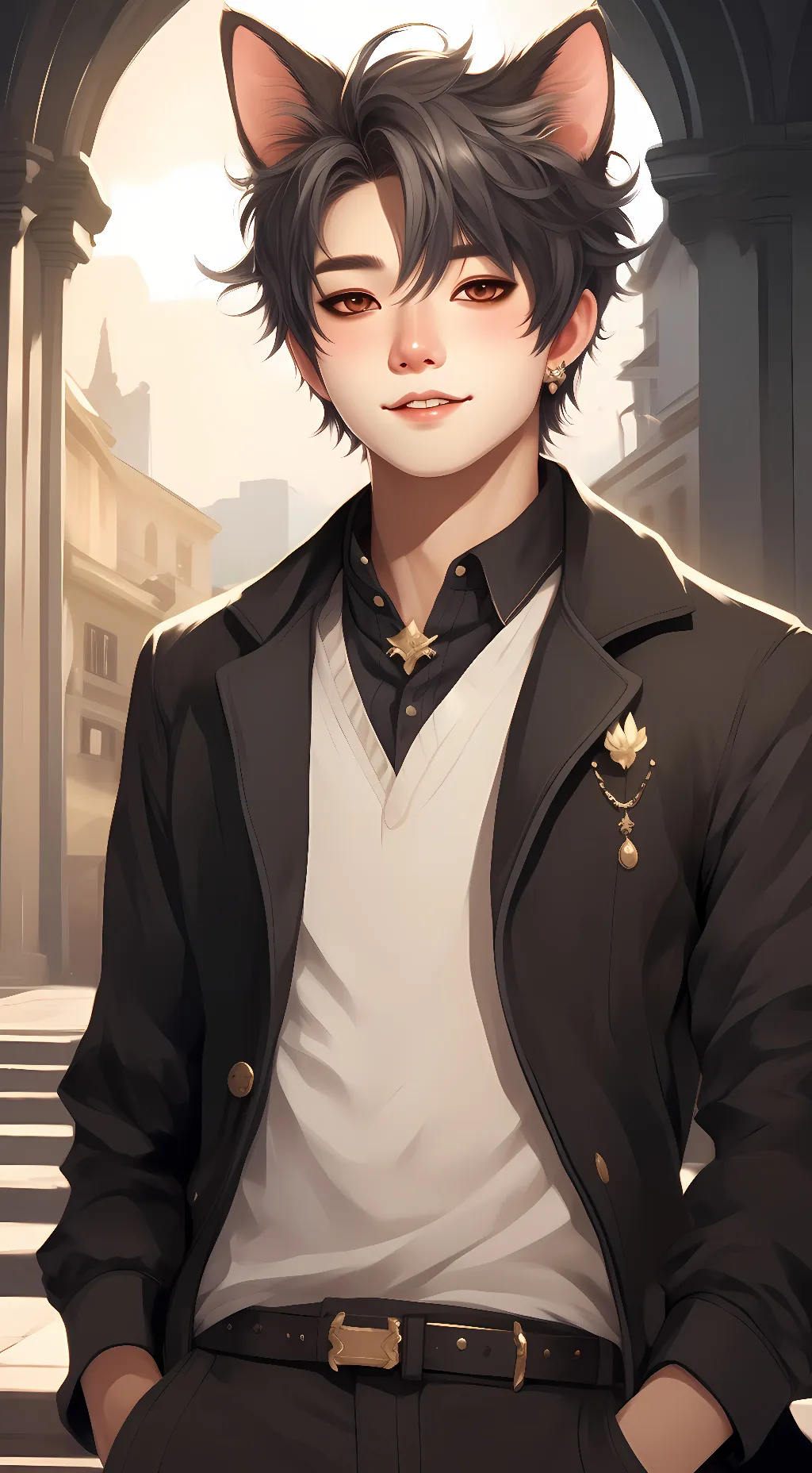 ai character: Hamu background