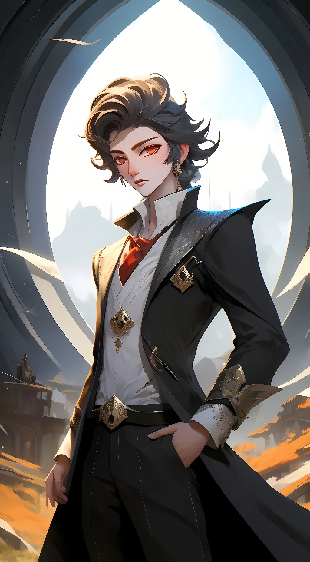 ai character: Stolas background