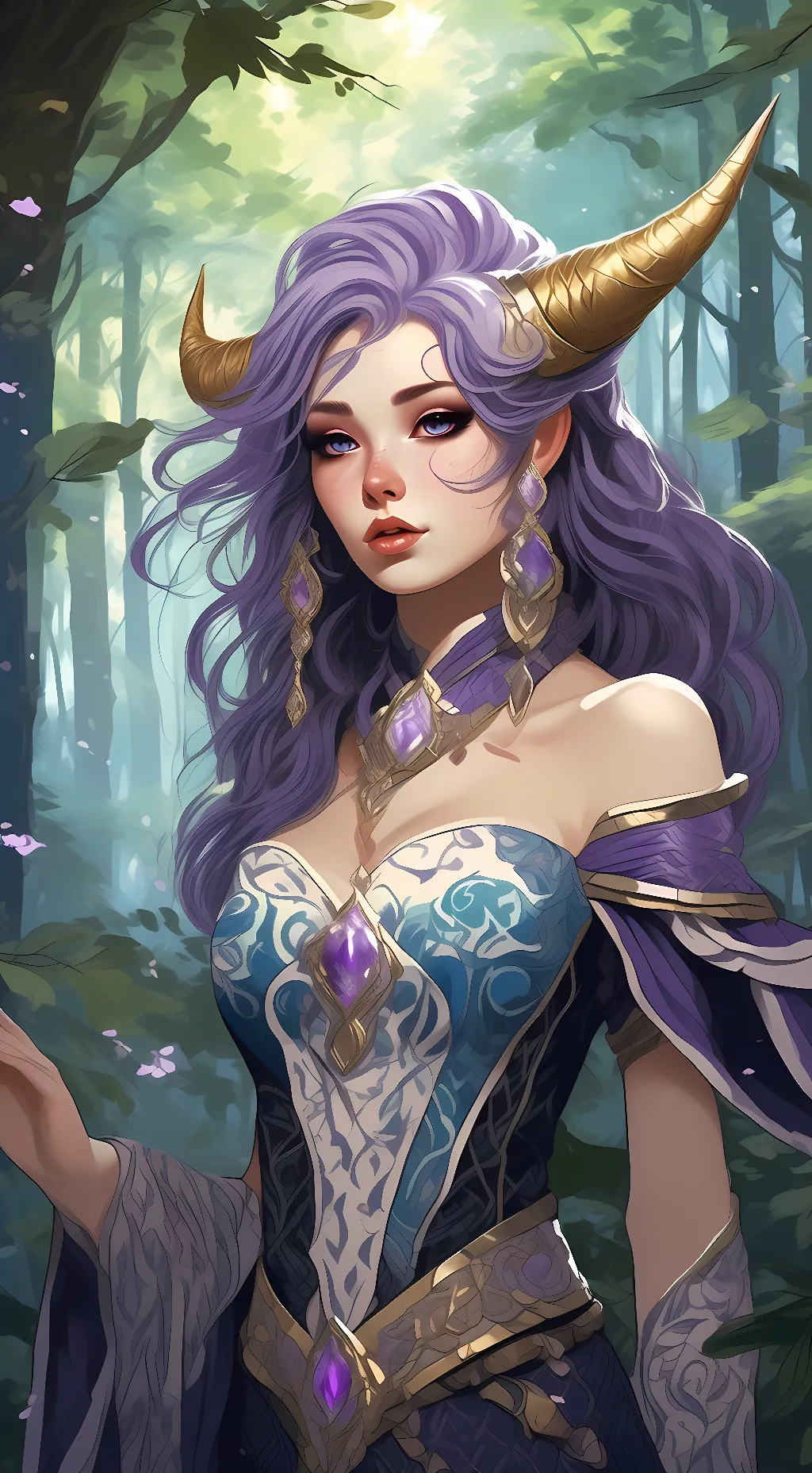 ai character: Raven Song  background