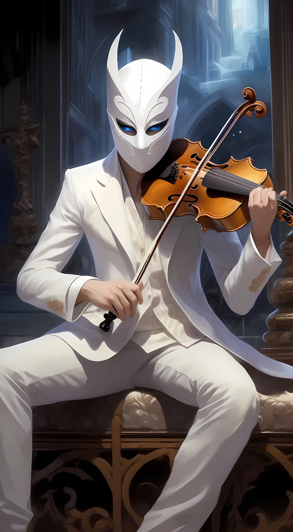 ai character: boywithuke background