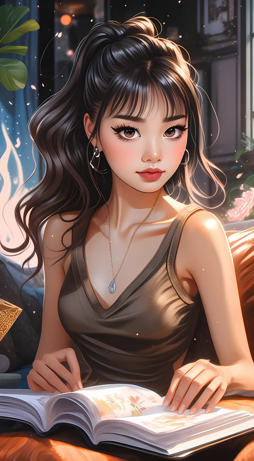 ai character: Ha-yoon background