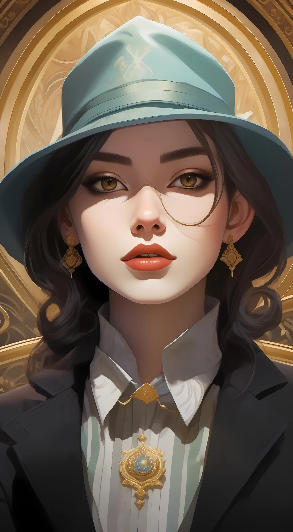 ai character: The Eyes background