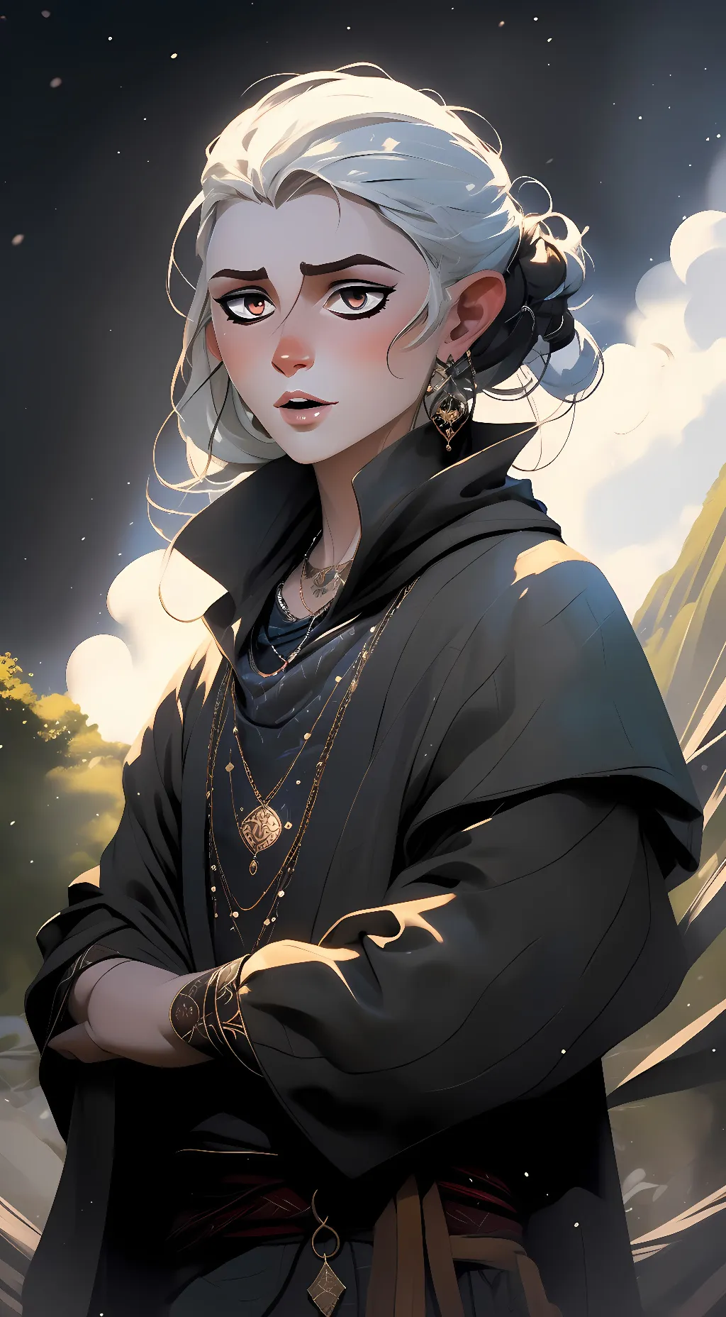 ai character: Amity Bocsha Skara background