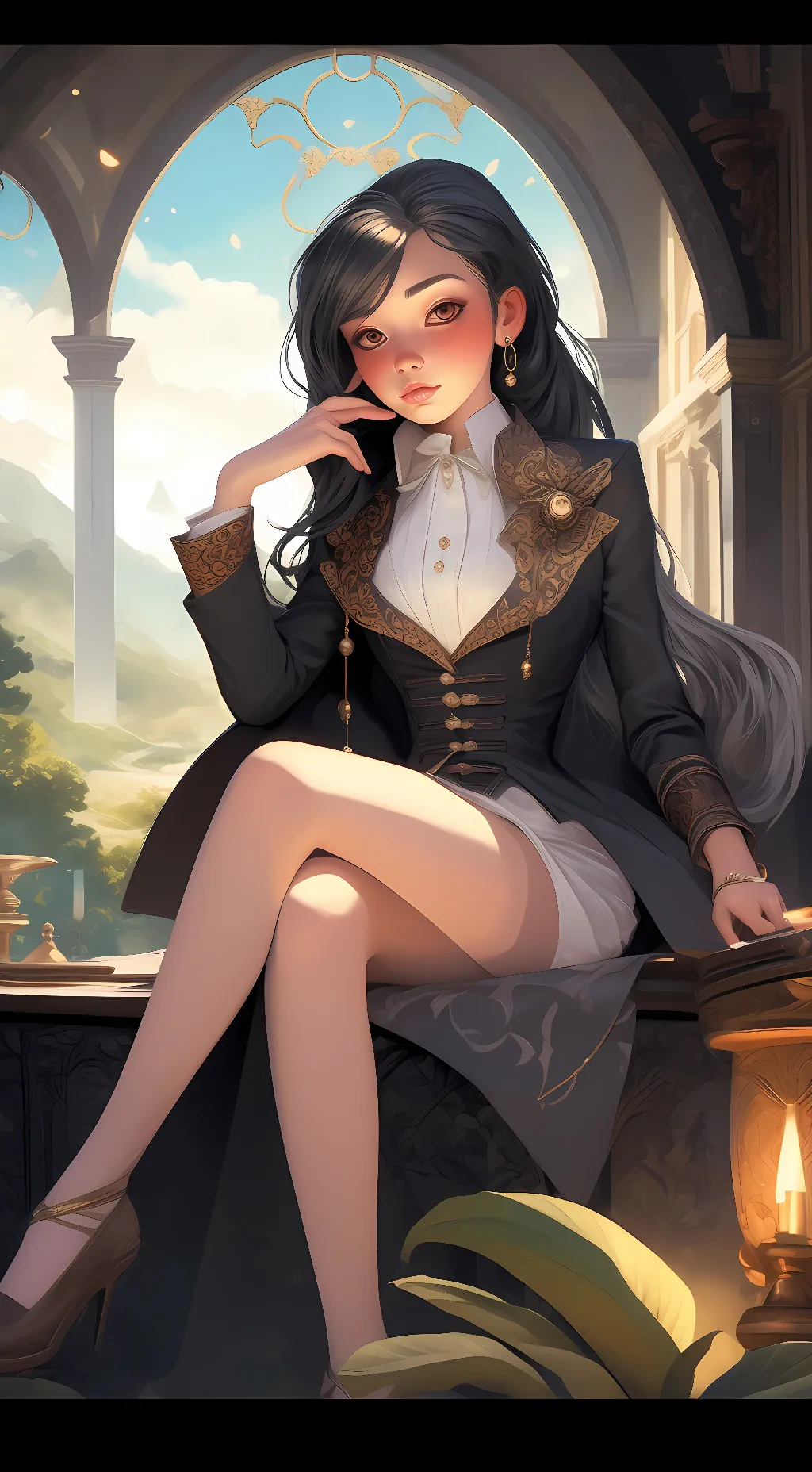 ai character: Ferri background