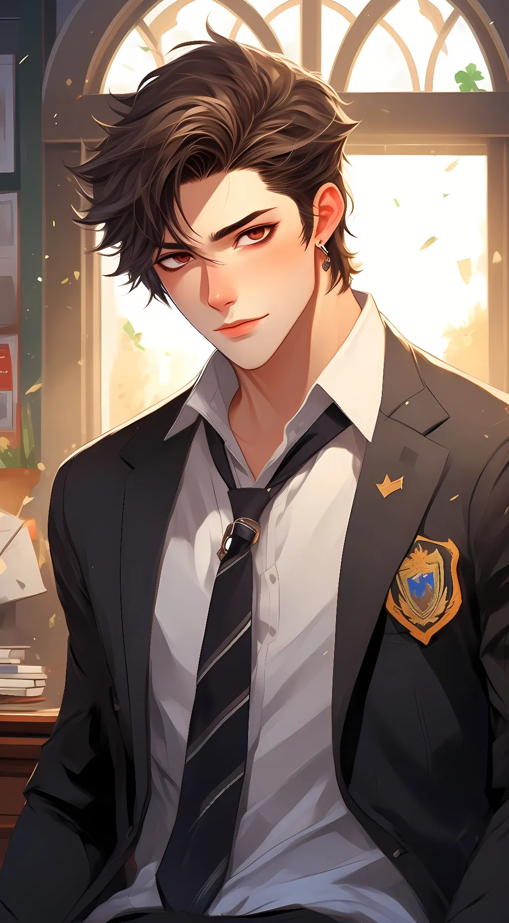 ai character: Alan background