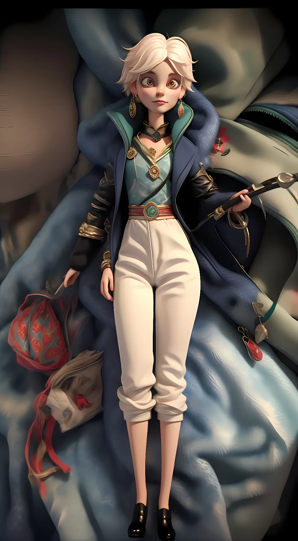 ai character: felix  background