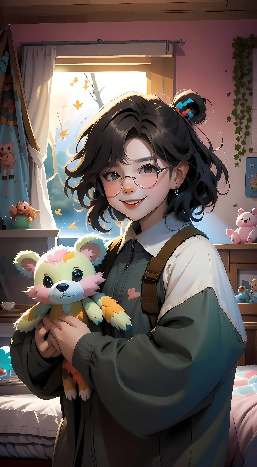 ai character: caregiver Min sfw background