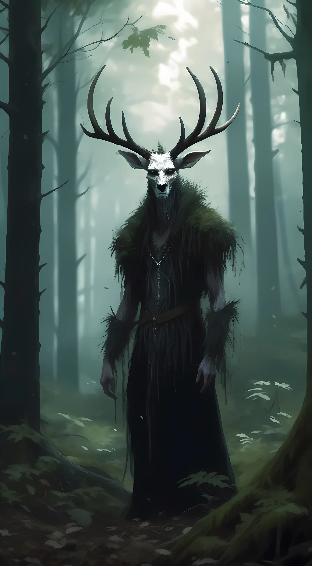 ai character: Wendigo background