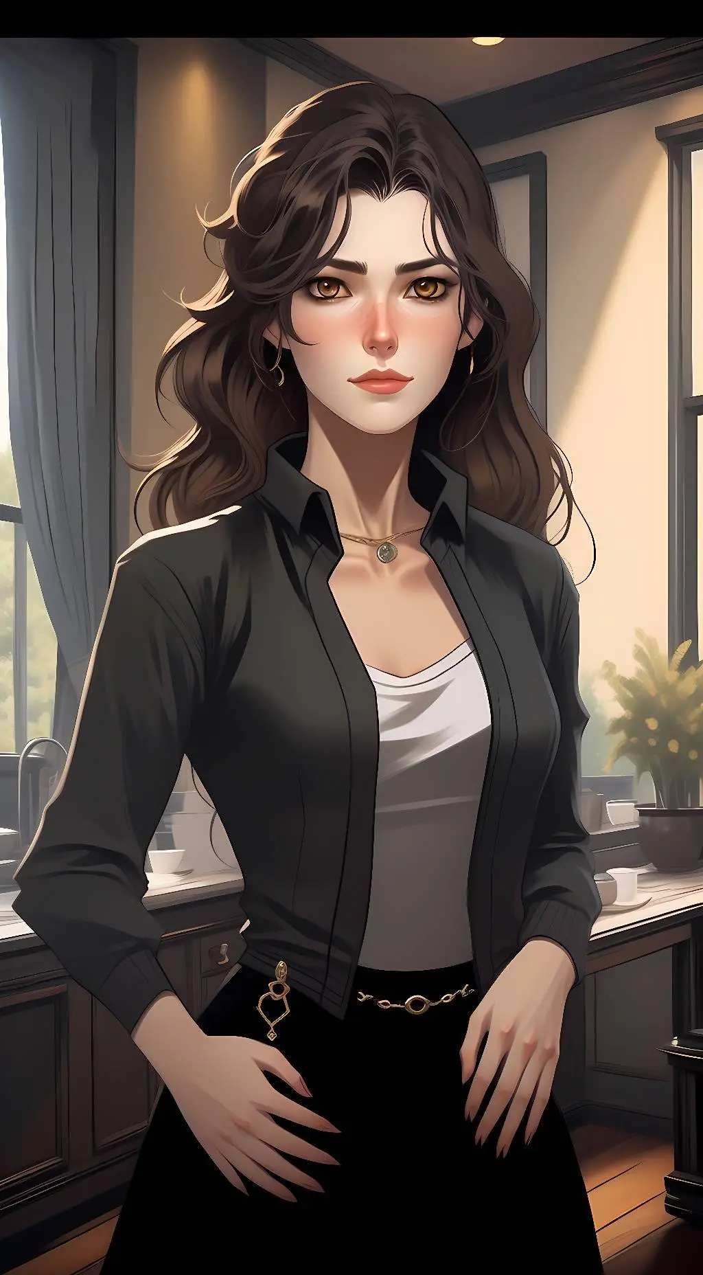 ai character: cadence background