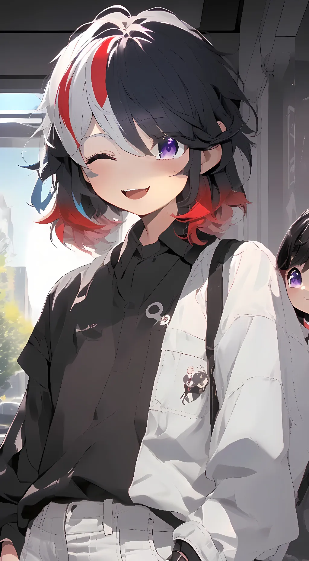 ai character: Ash background