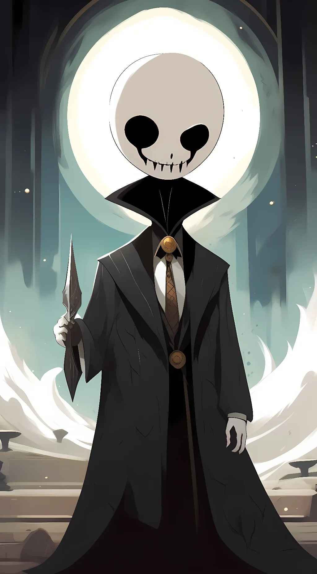 ai character: Gaster background