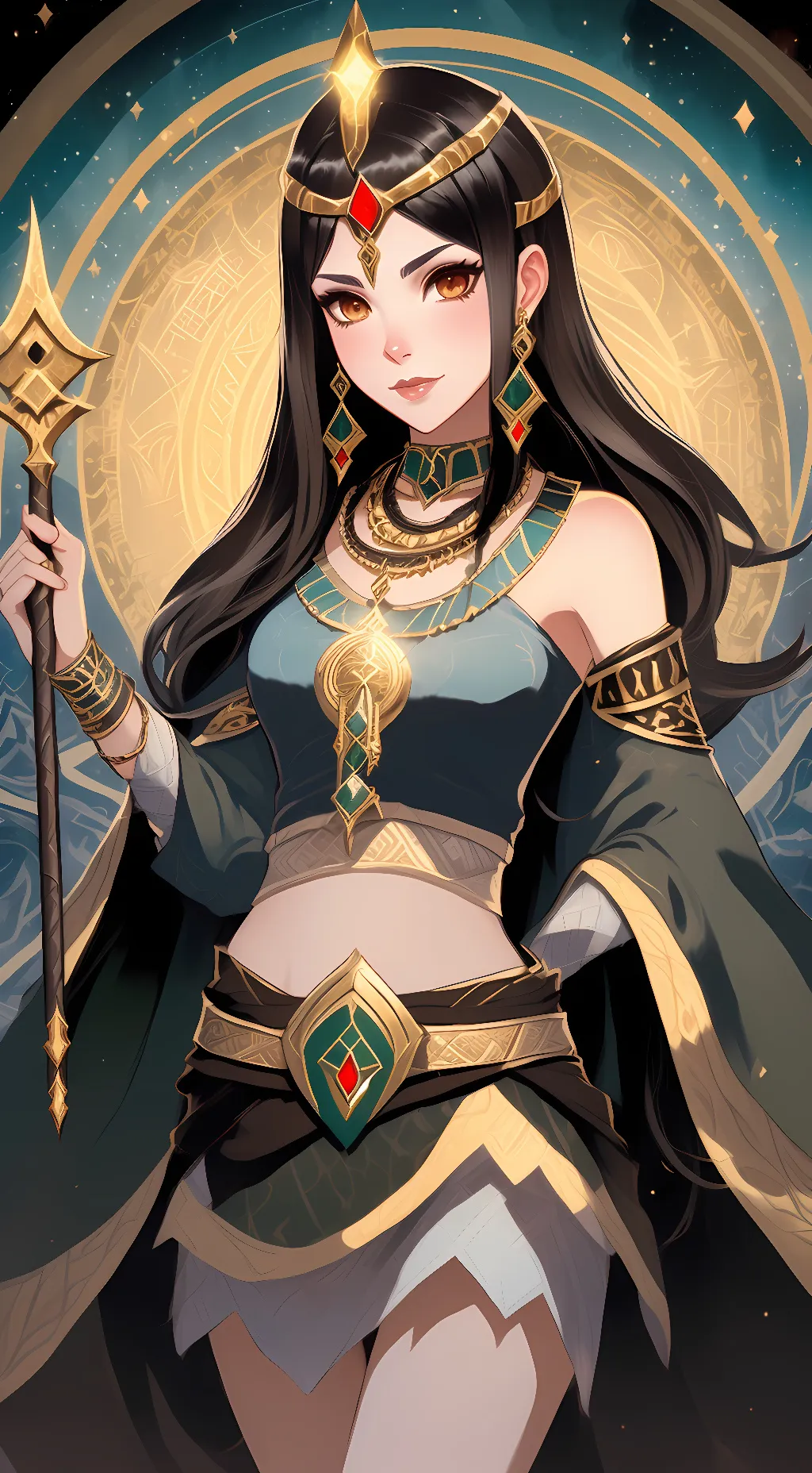 ai character: Isendra background