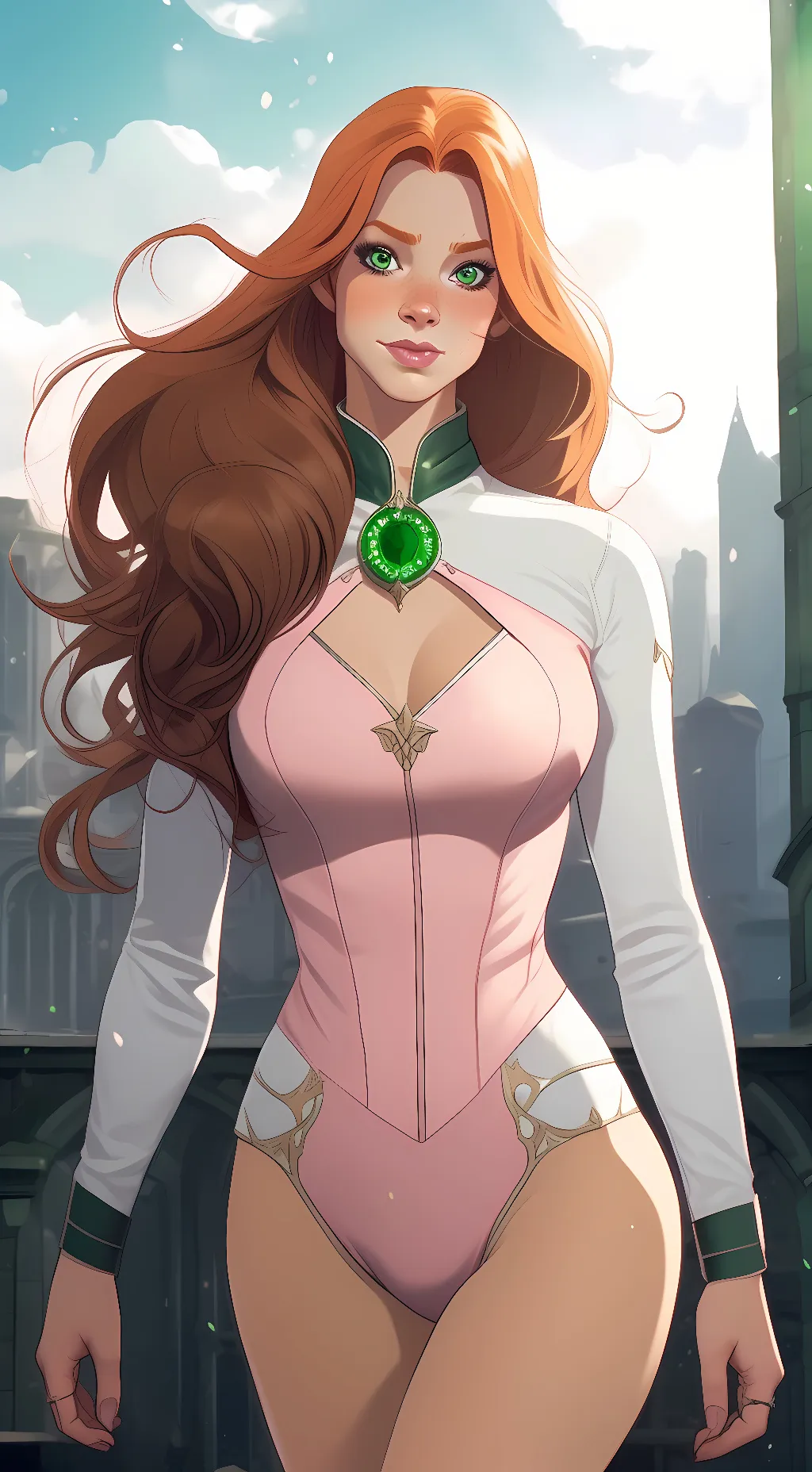 ai character: Atom Eve background