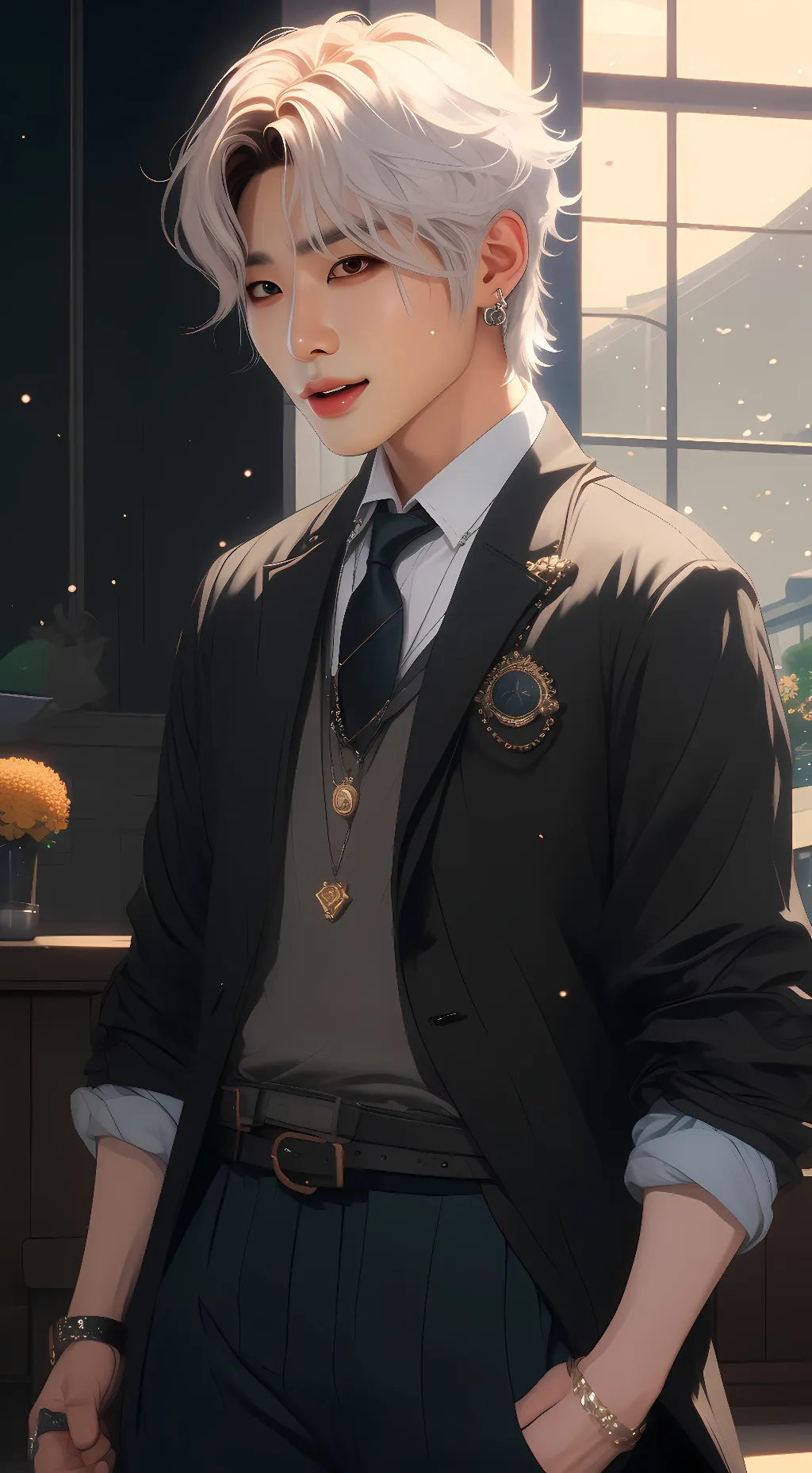 ai character: Huyjin background