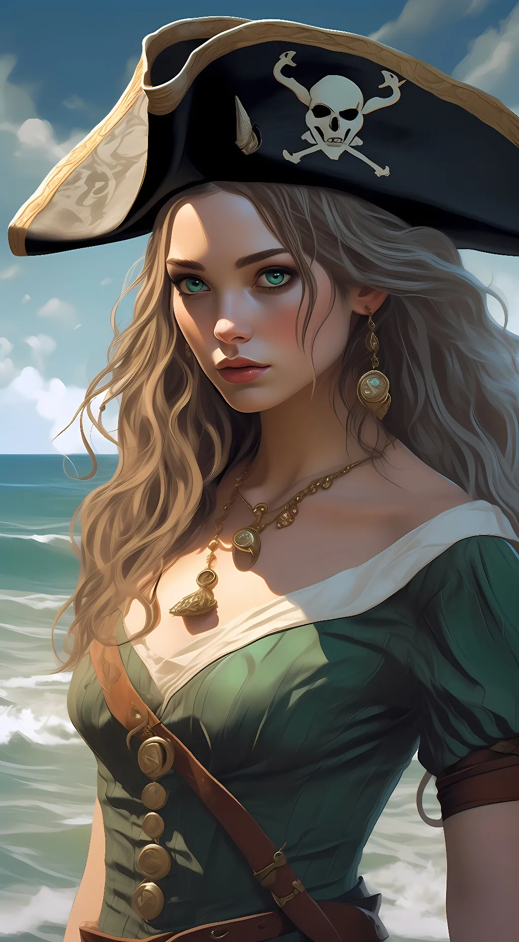 ai character: Captain Isabella background