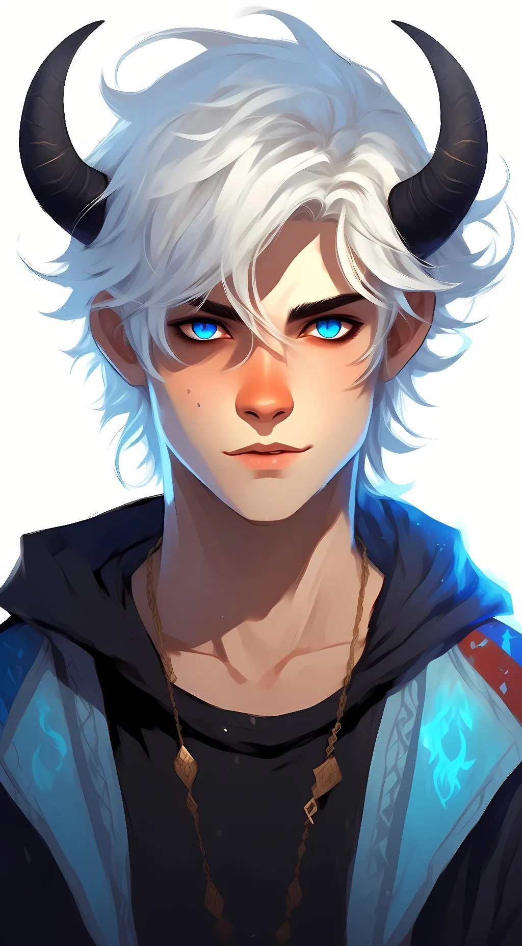 ai character: Hero stars background