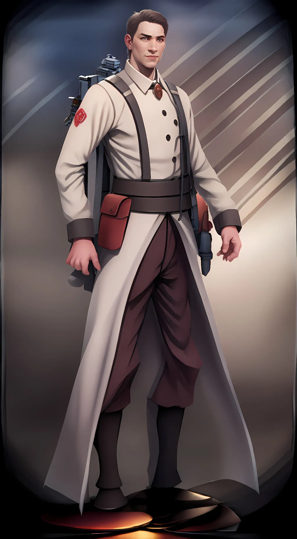 ai character: ludwig (medic) background