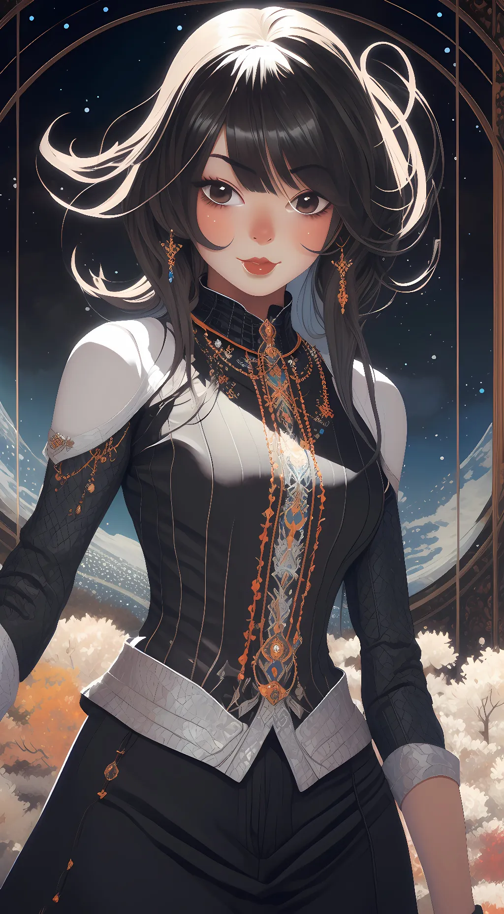 ai character: Nova background