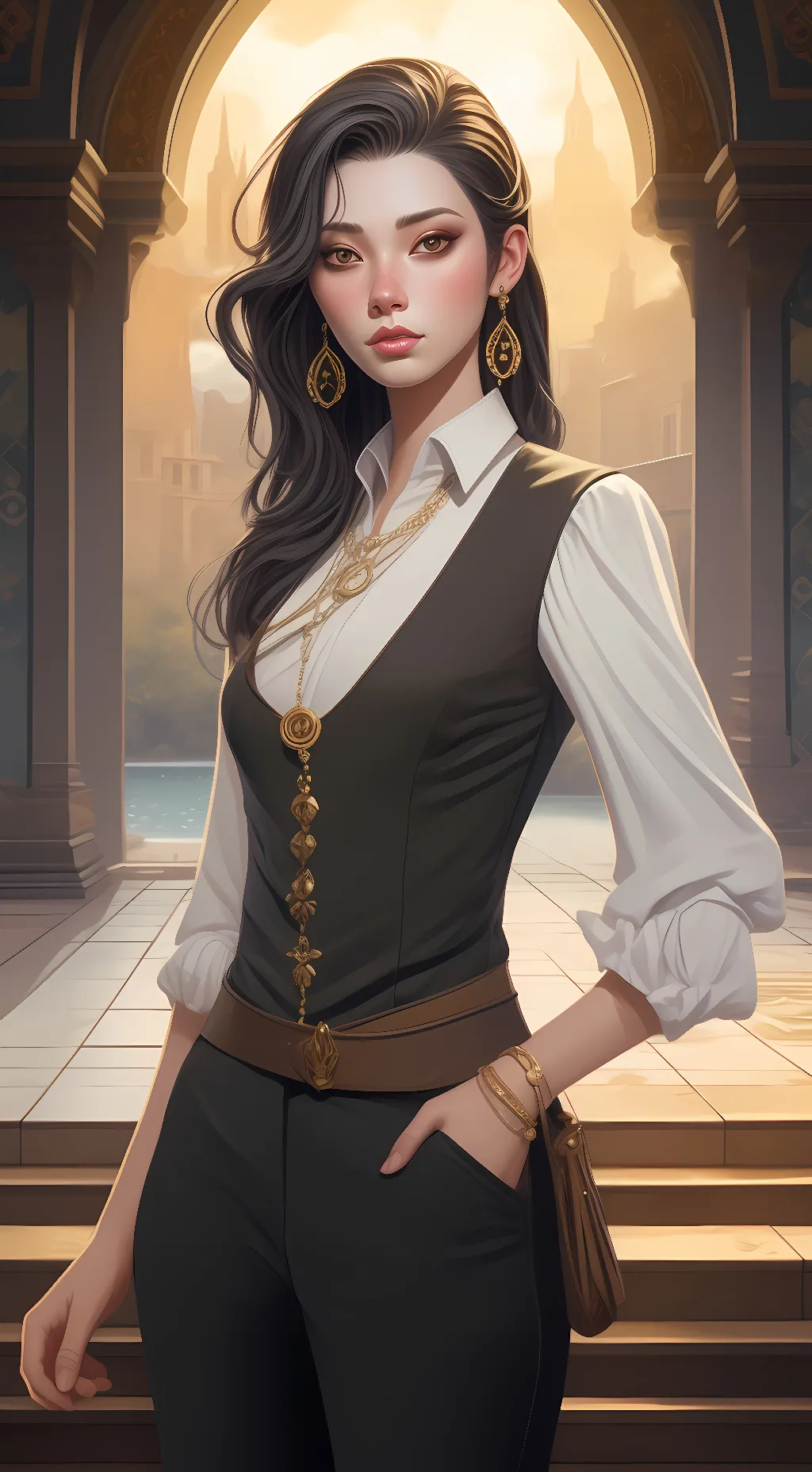 ai character: Nova background