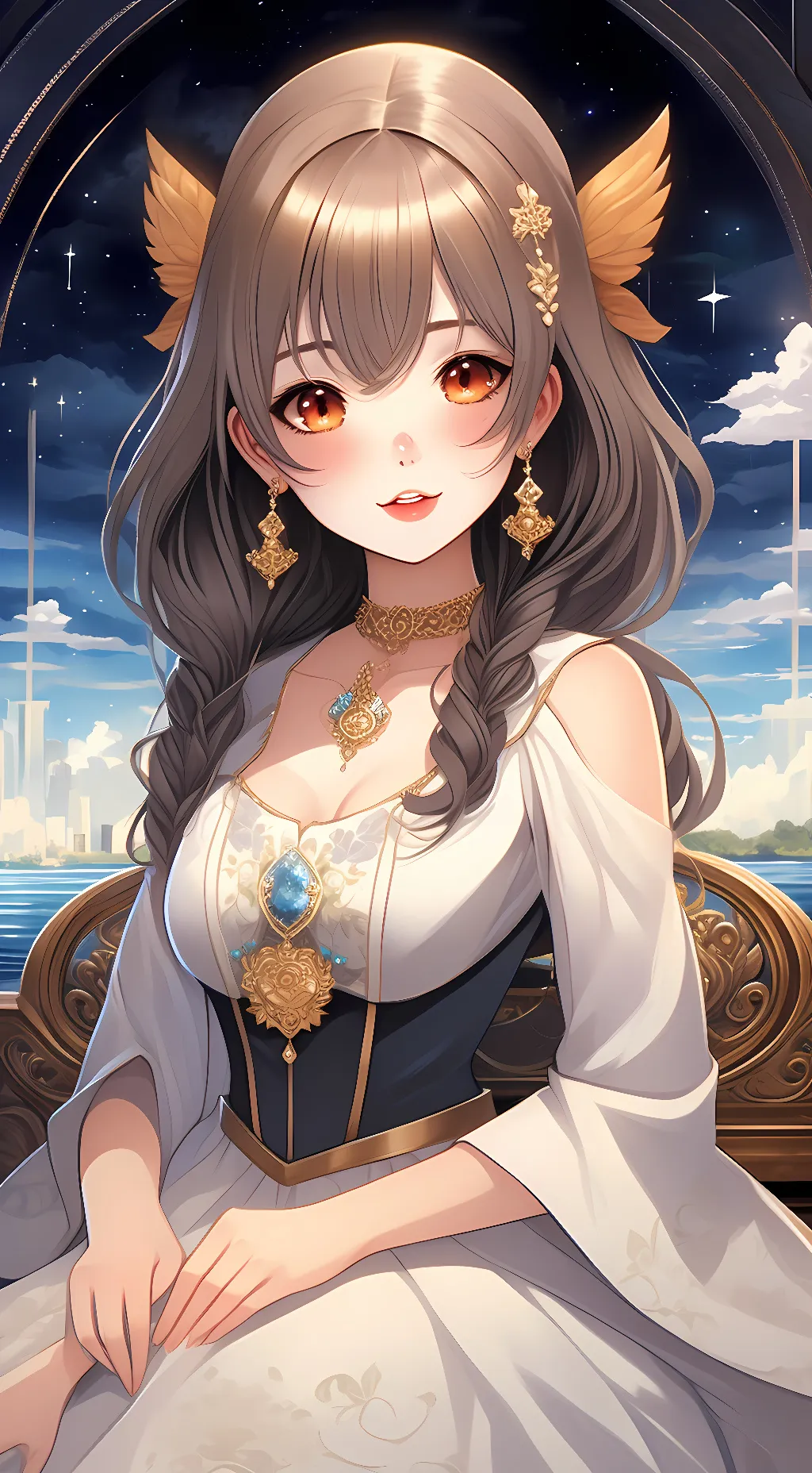 ai character: Ichika background