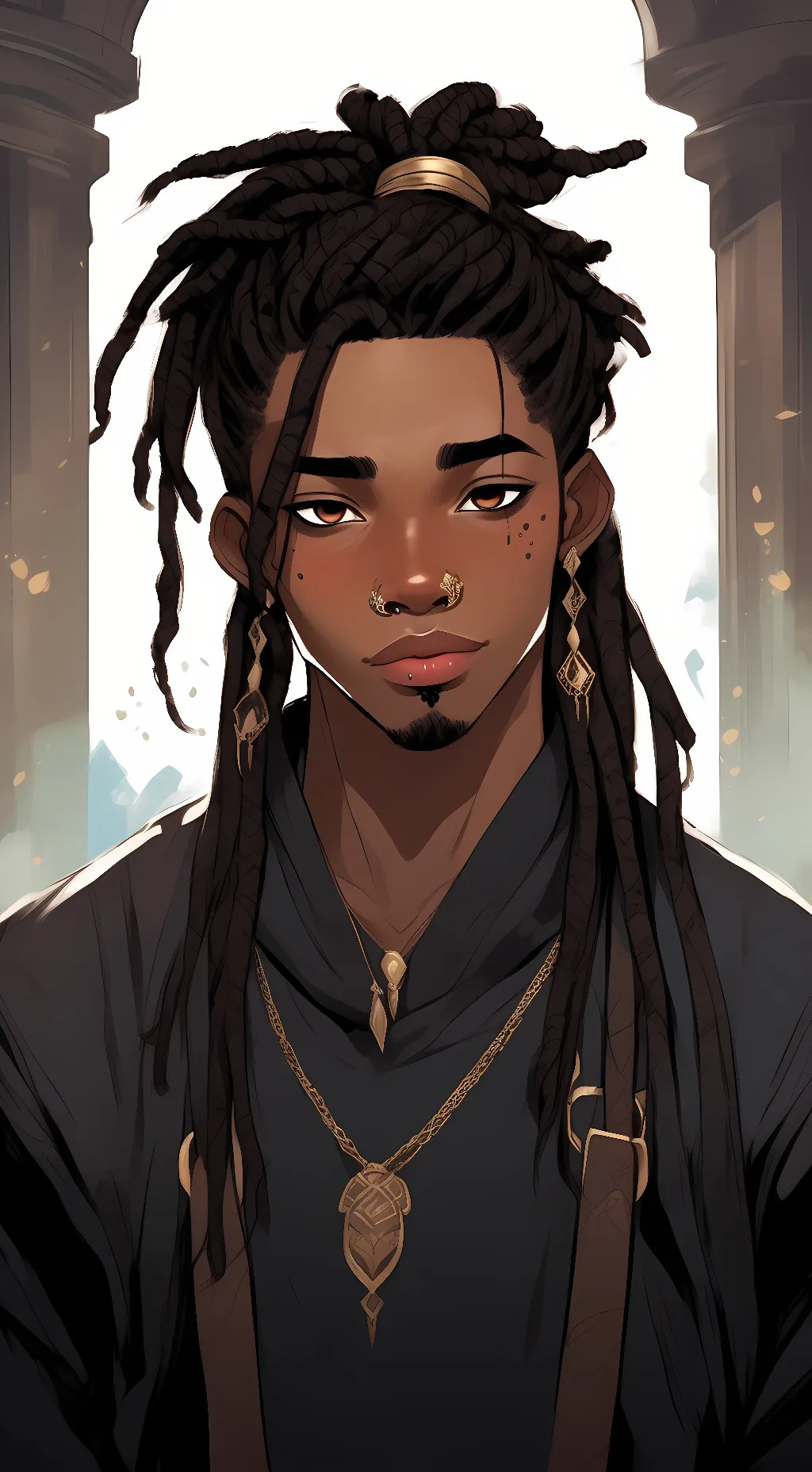 ai character: Elio Foster background