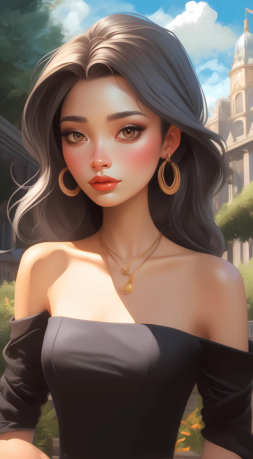 ai character: lala  background