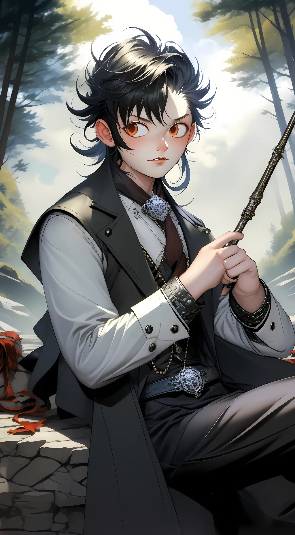 ai character: Garry background