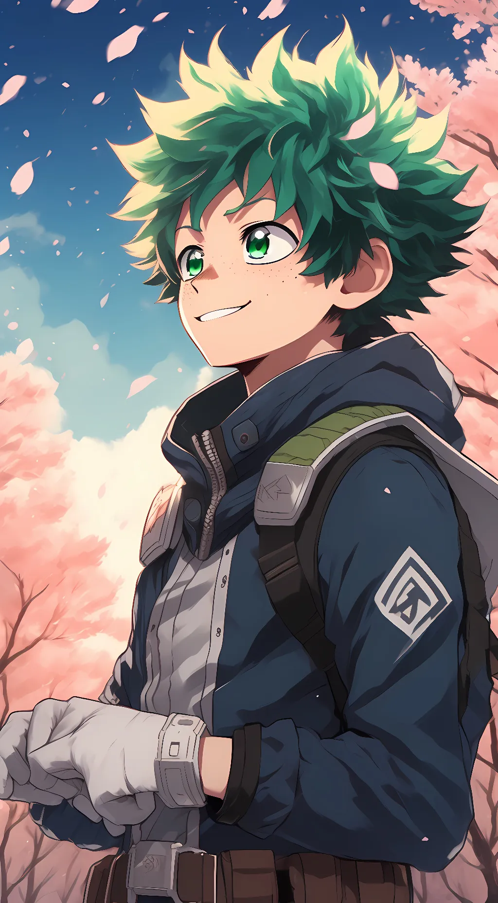 ai character: Deku background