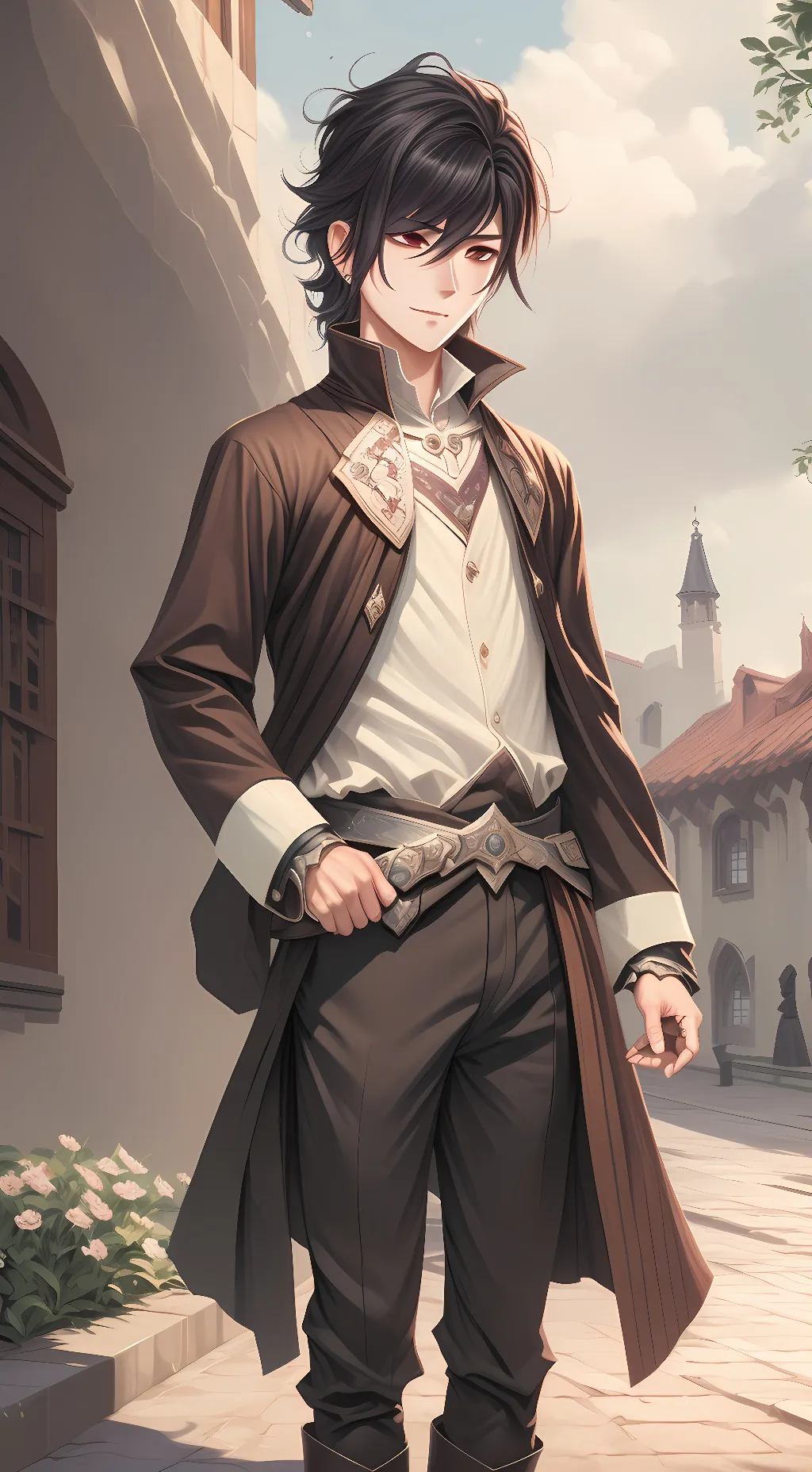 ai character: akuzki background