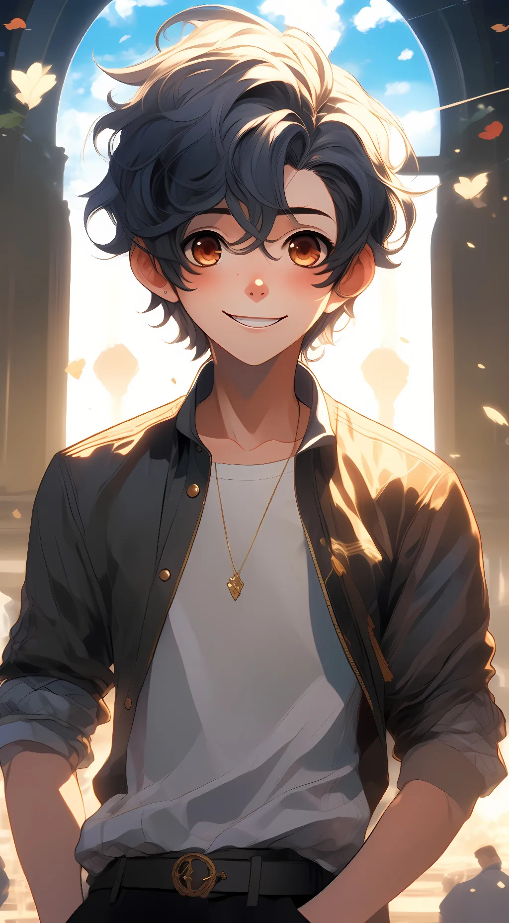 ai character: Baby background