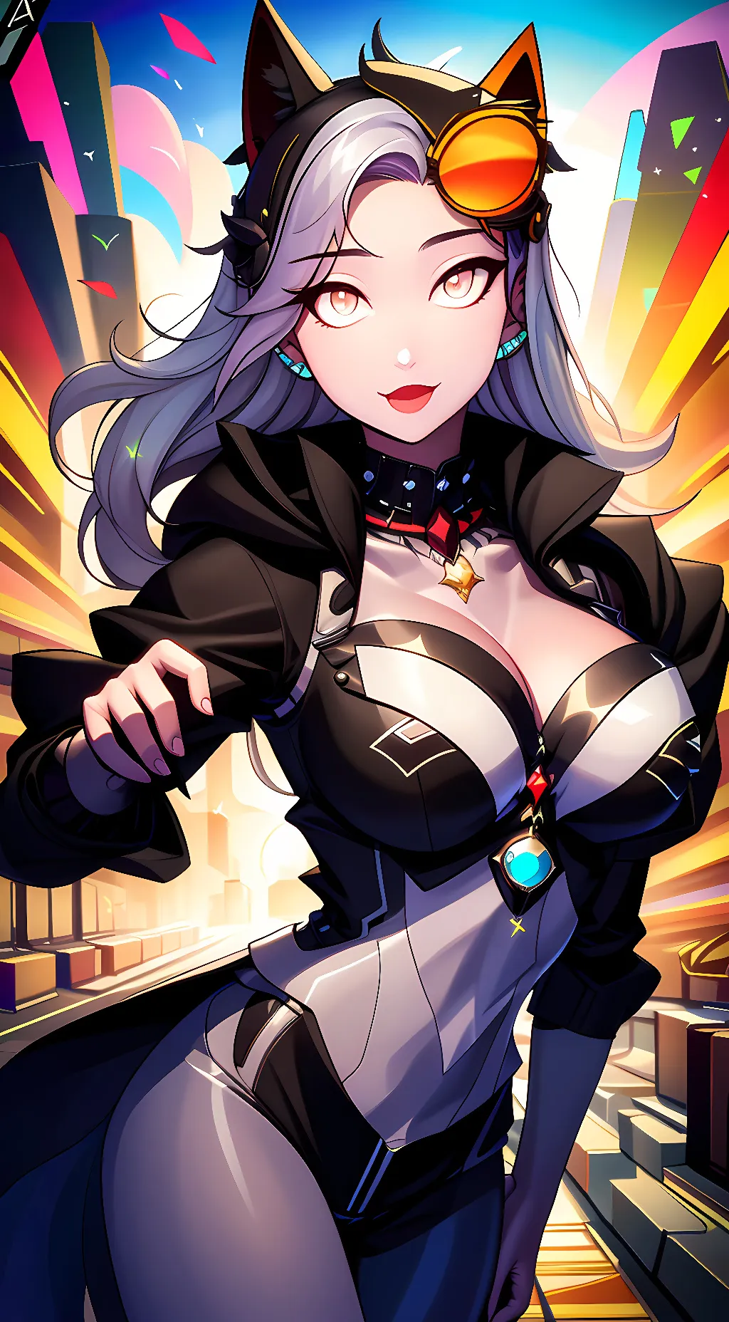 ai character: Experiment 50578  background