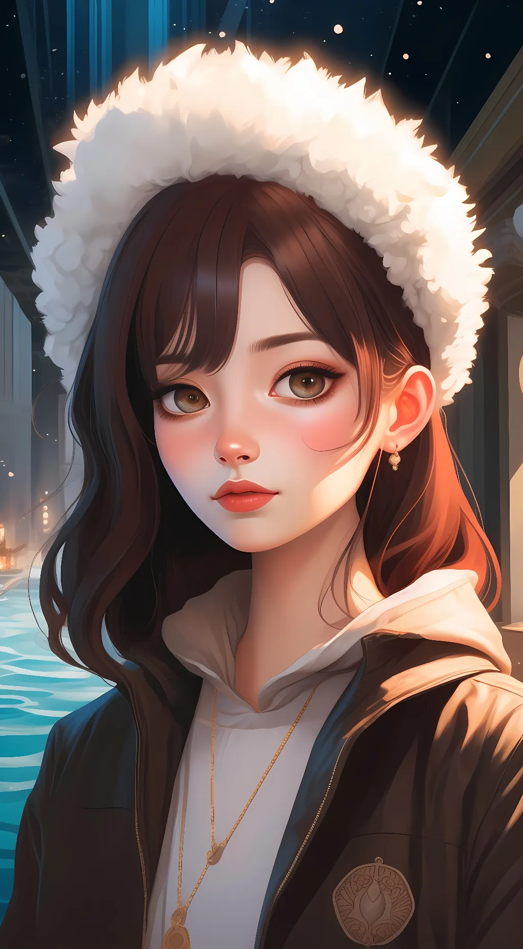 ai character: Aria  background