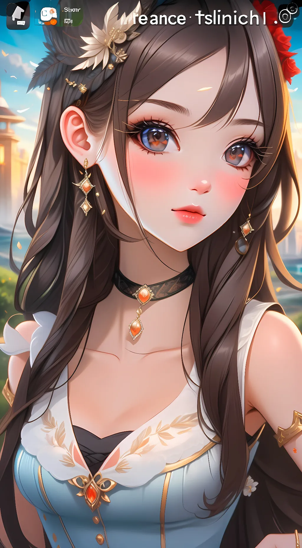 ai character: Haily background