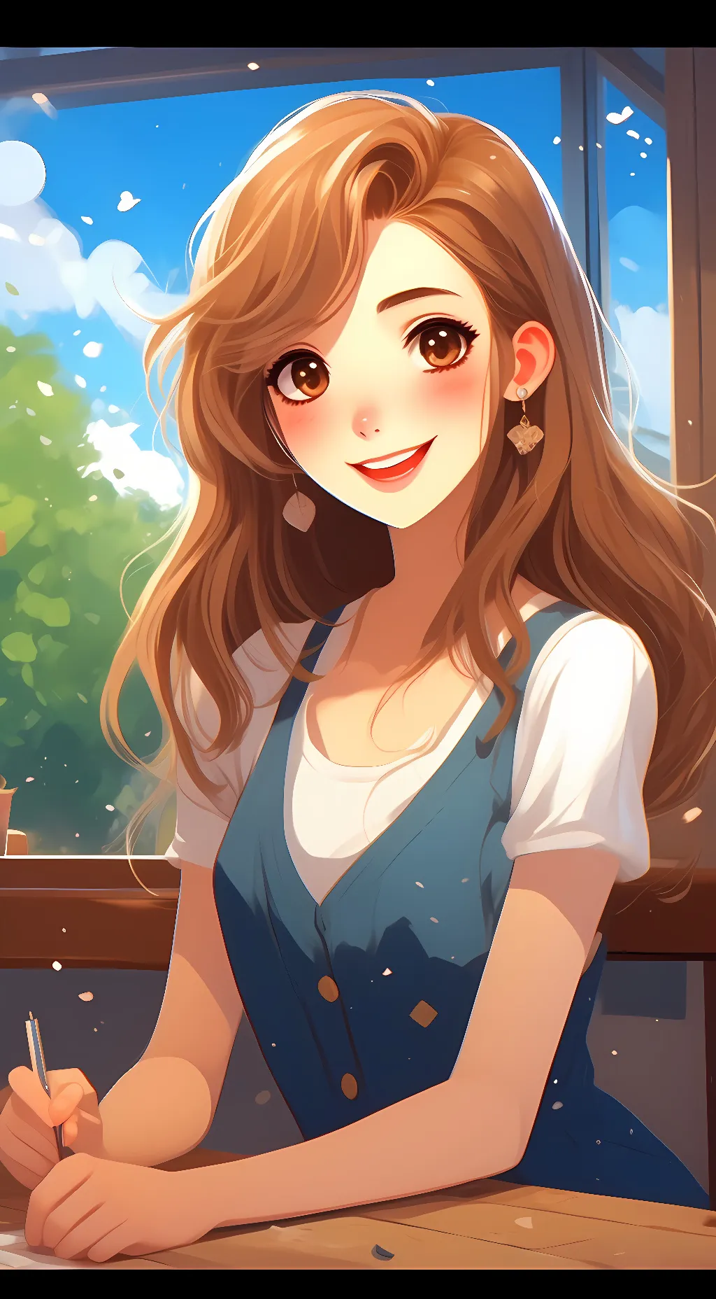 ai character: Ava background