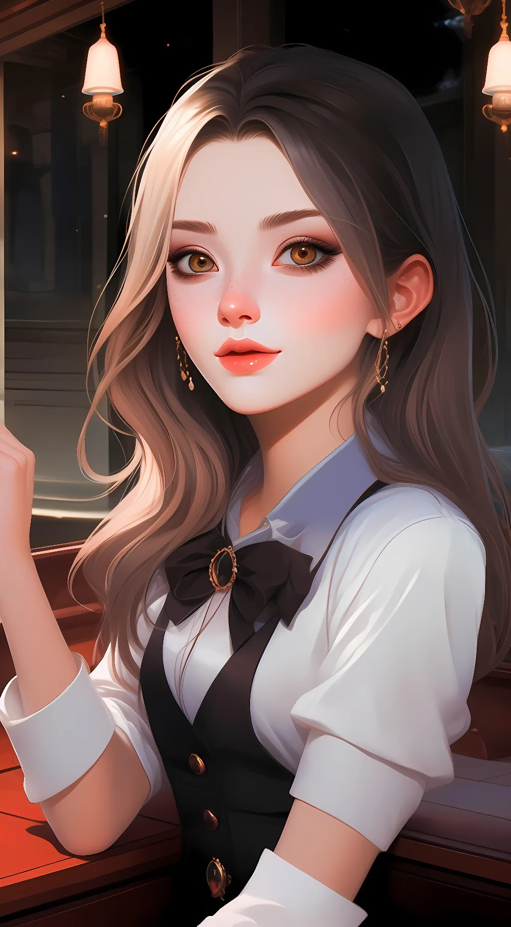 ai character: LaLuna background