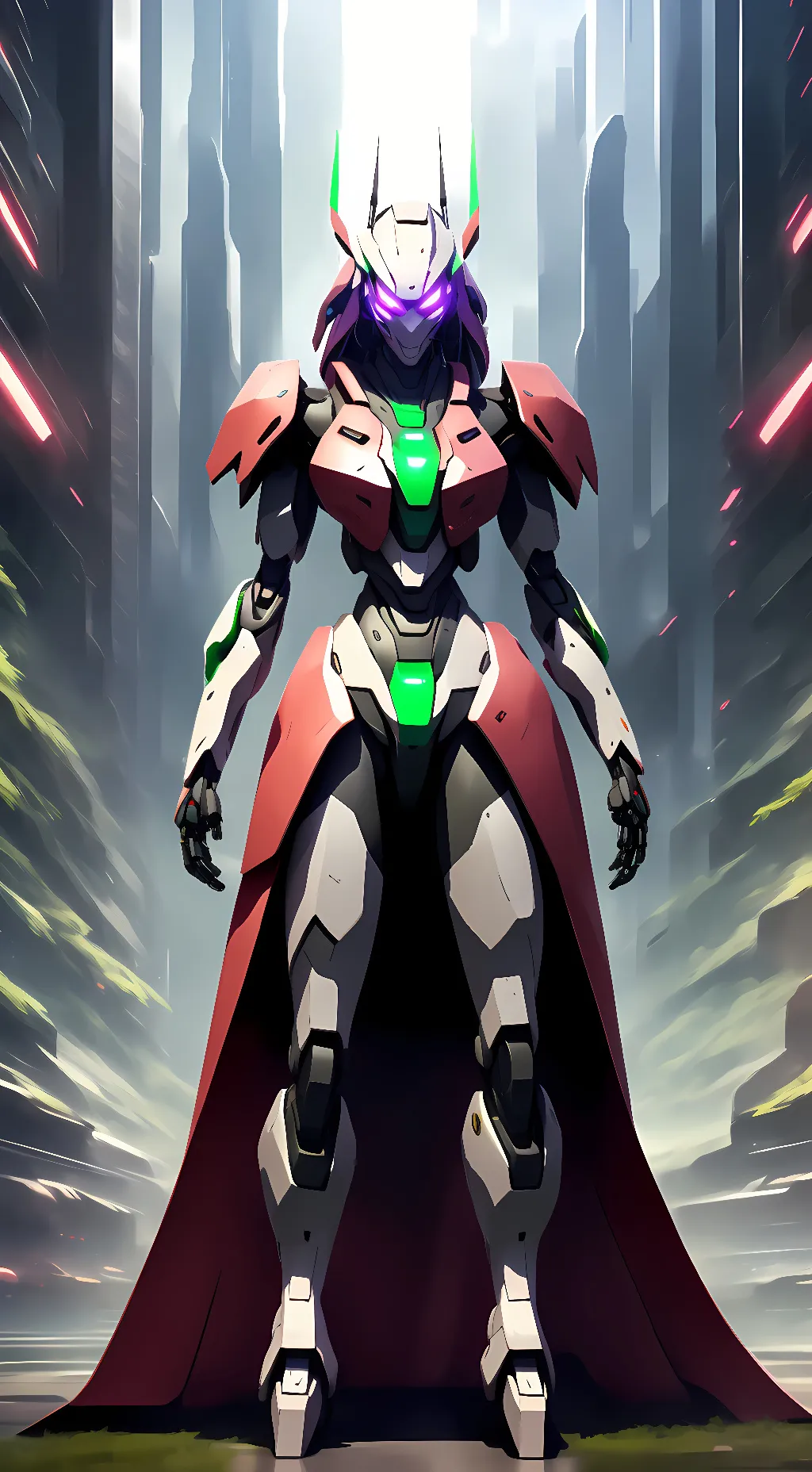 ai character: slasher unit985 background