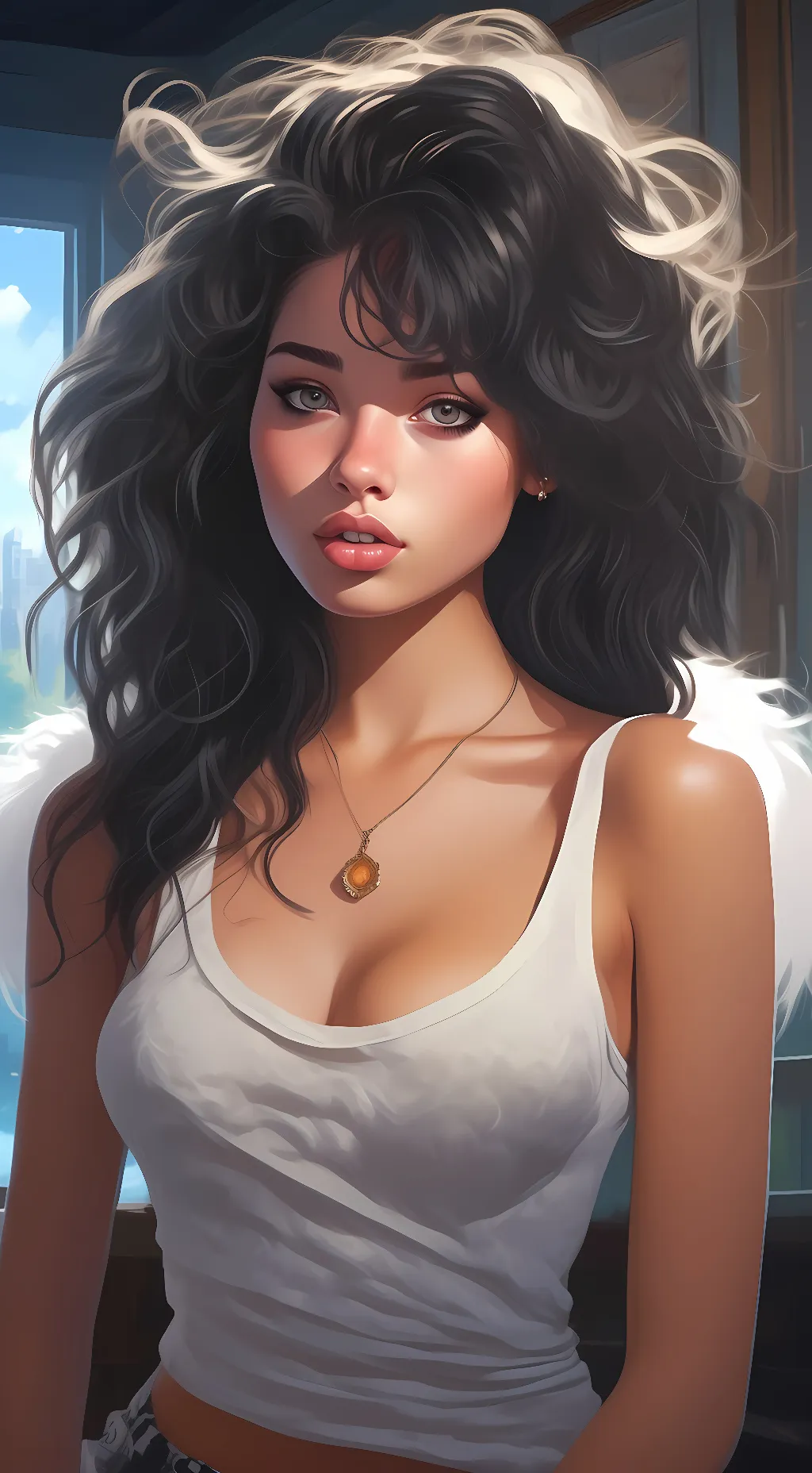 ai character: Janet background