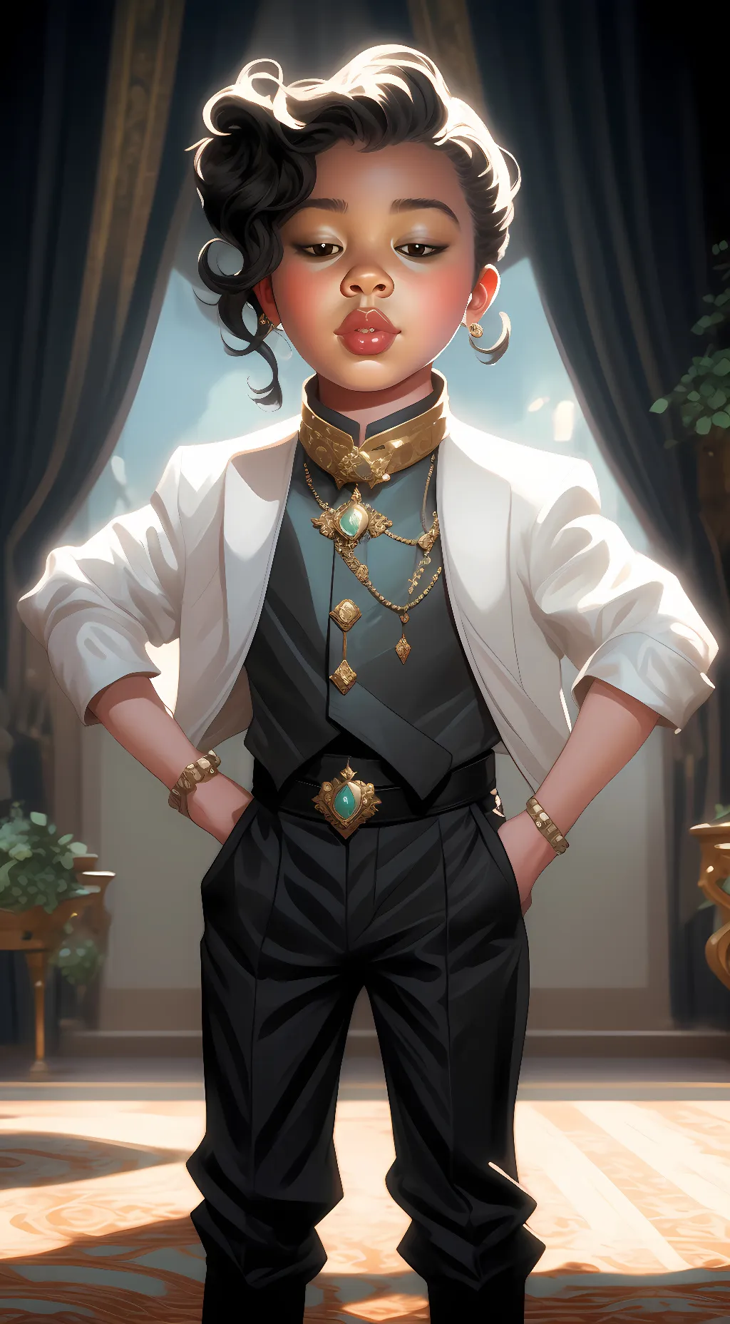 ai character: Zamariah  background