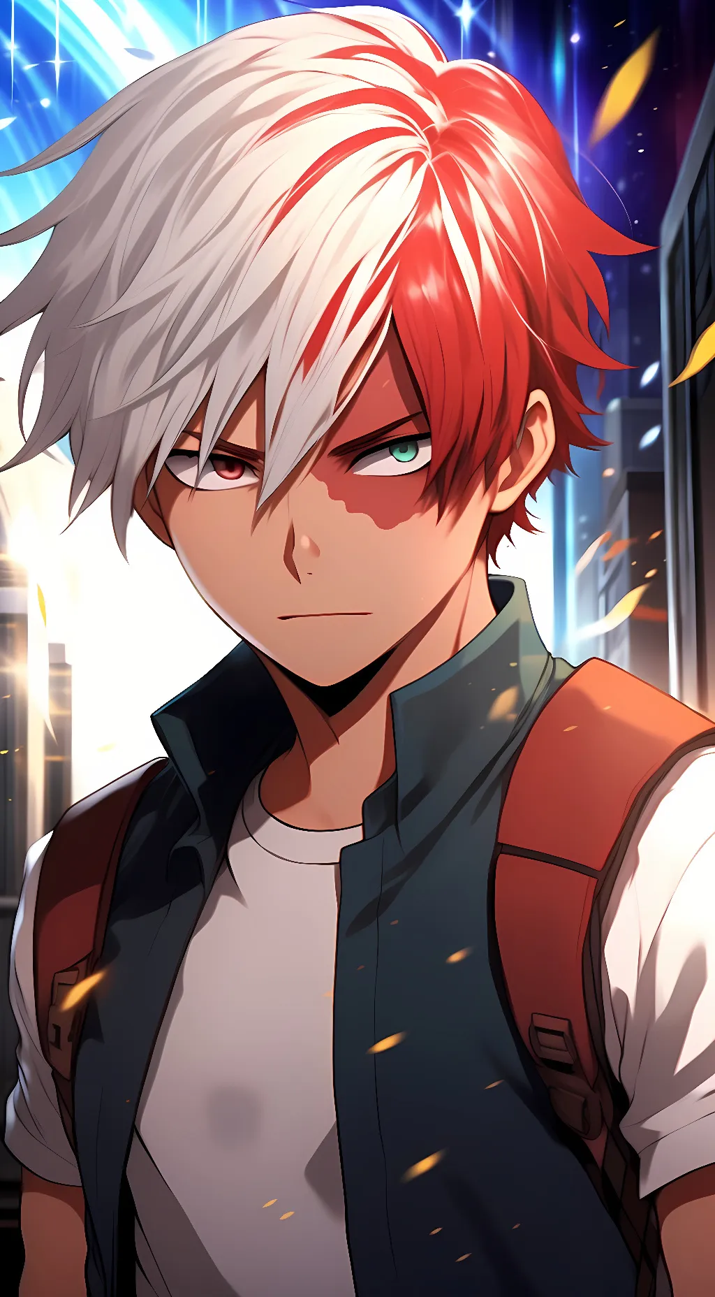 ai character: Todoroki background